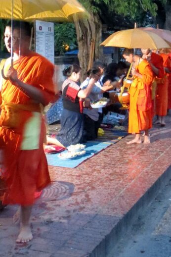 A Monk Procession - InsideBurma Tours