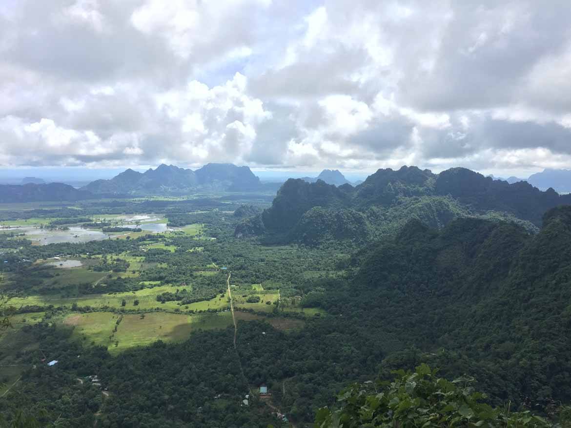 Looking out over Hpa An