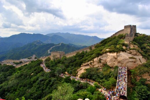 where to see the great wall of china