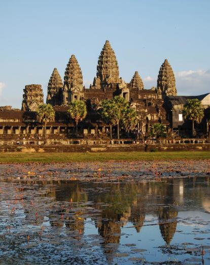 Reflections at Angkor Wat - Tyler Palma