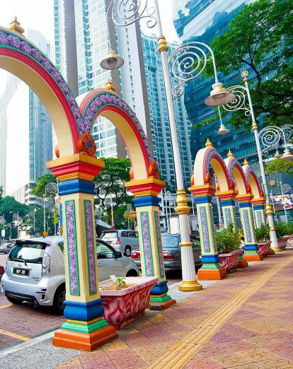 Arches in Little India, Kuala Lumpur